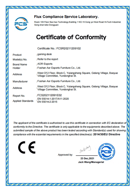 SDOC de la FCC