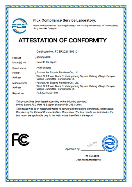 Certificados de calidad