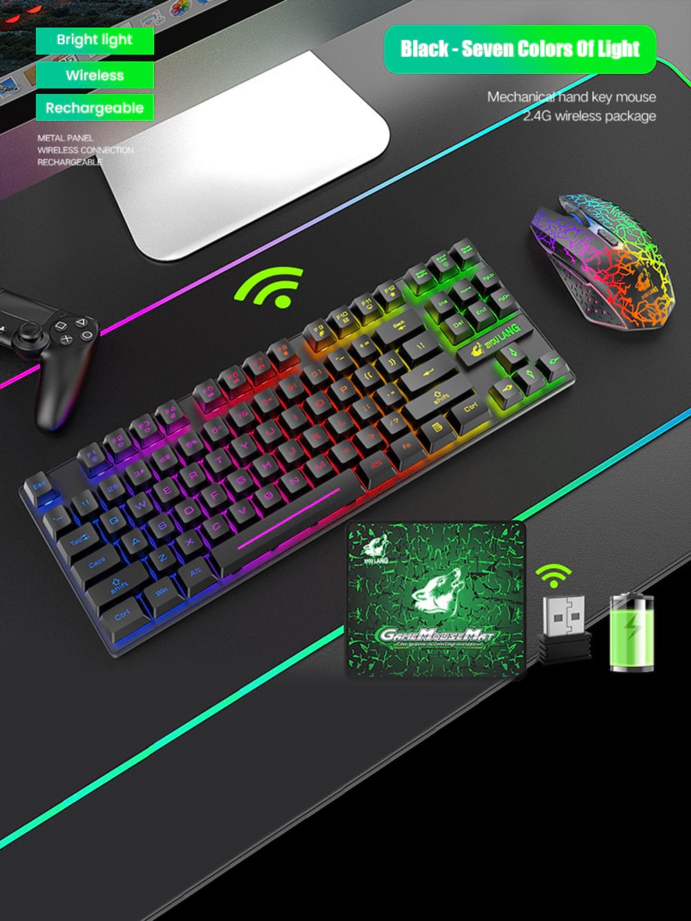 Teclado para juegos