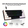Teclado mecánico Eje verde con cable para oficina en casa, juegos, ordenador, teclado mecánico, teclado de deportes electrónicos