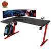 Aor Esports Tablero de partículas ecológico en forma de L con luz RGB, escritorio para juegos de 140/160 cm L1-7