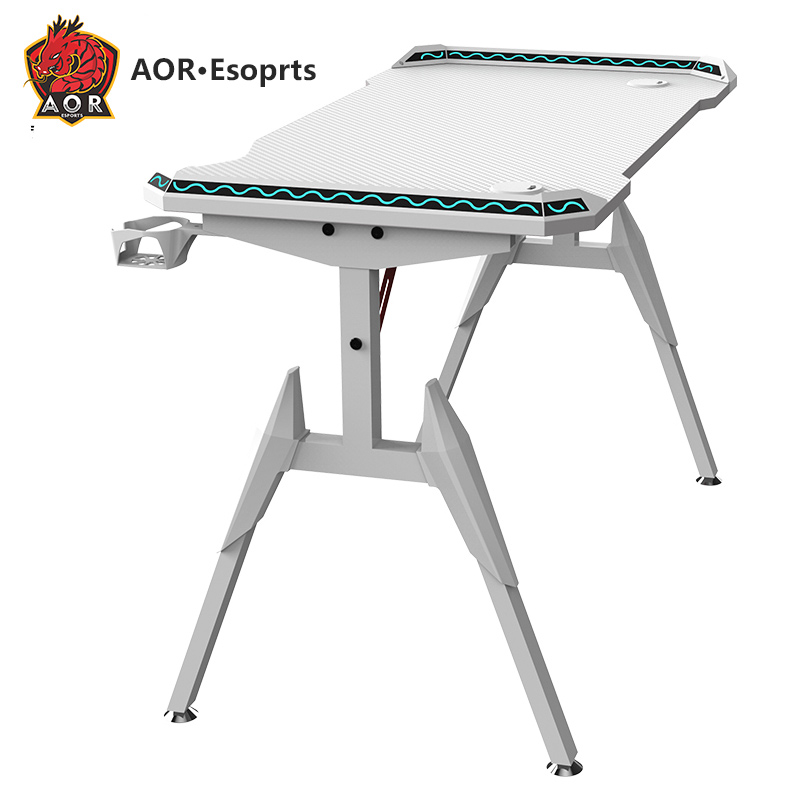 Escritorio de juegos de oficina de diseño ergonómico ecológico en forma de T T1-C