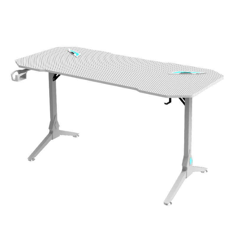Escritorio para juegos S1-Y de tablero de partículas de 180 cm, diseño ergonómico, respetuoso con el medio ambiente