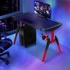 Escritorio de juegos de oficina de diseño ergonómico ecológico en forma de T T1-C